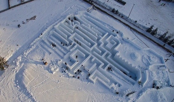 Снежный Лабиринт в Закопане