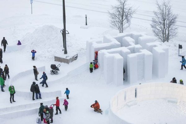 Снежная площадка