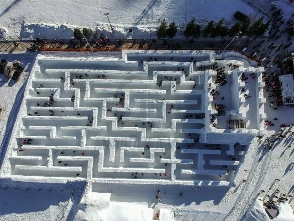 Снежный Лабиринт в Закопане