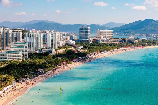 Остров Санья бухта Дадунхай