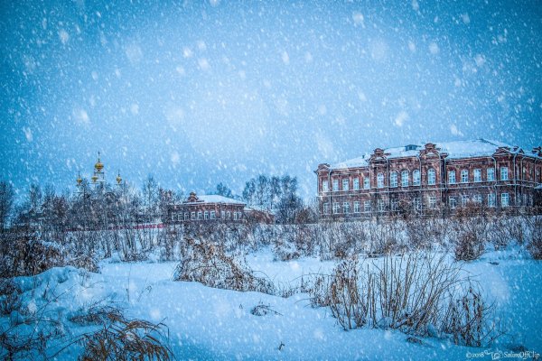 Кунгур Купеческий зимой