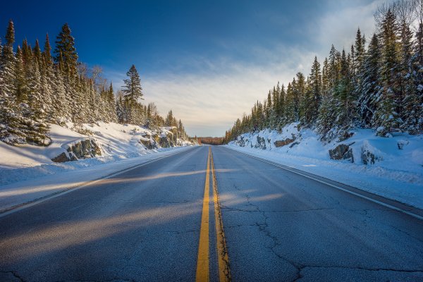 Дорога зимой