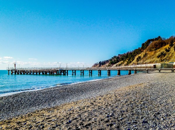 Дагомысский пляж Сочи