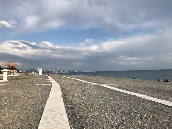 Дагомыс пляж набережная