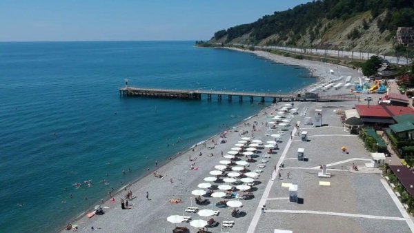 Пляж Дагомыс Сочи