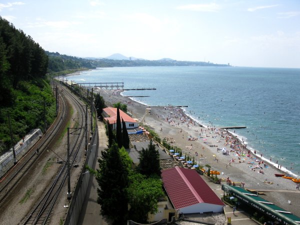 Дагомыс пляж 2020