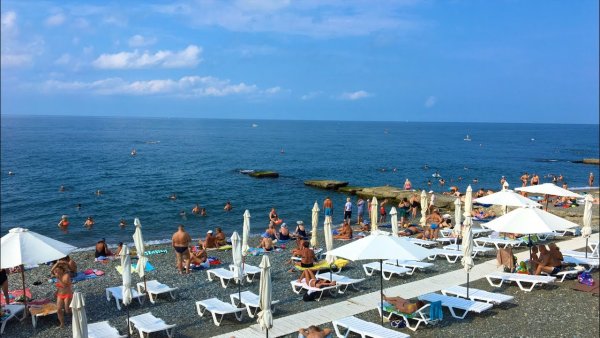 Дагомыс пляж 2021