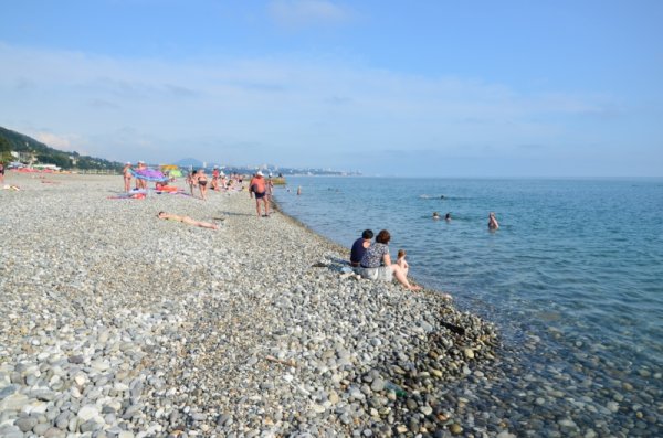 Дагомыс песчаный пляж