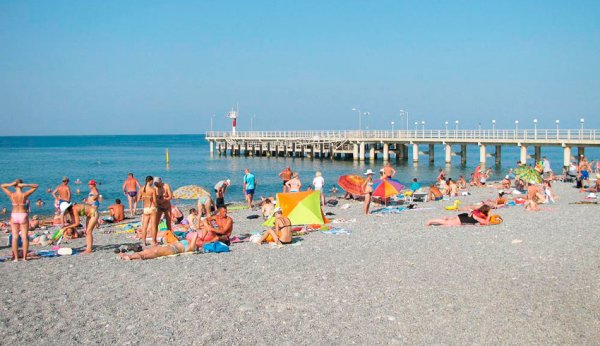 Городской пляж Дагомыс