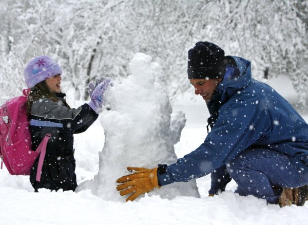 Снегопад для детей