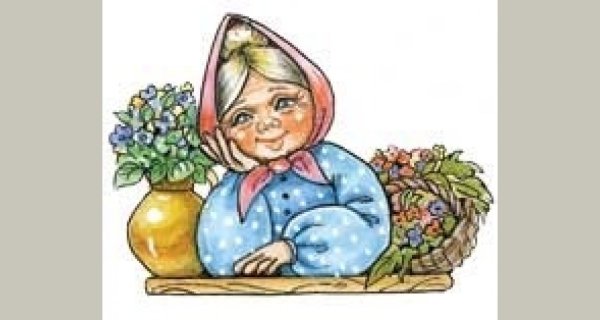 Картина бабушка травница