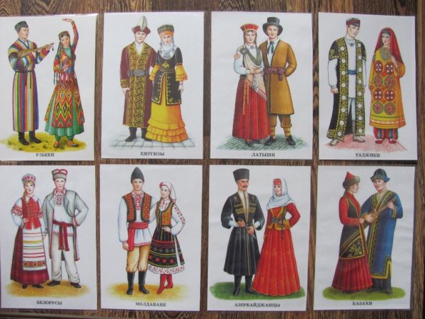 Костюмы народов России