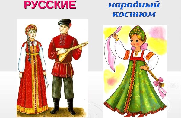 Национальные костюмы народов