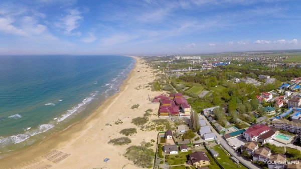 Поселок Джемете Анапа море
