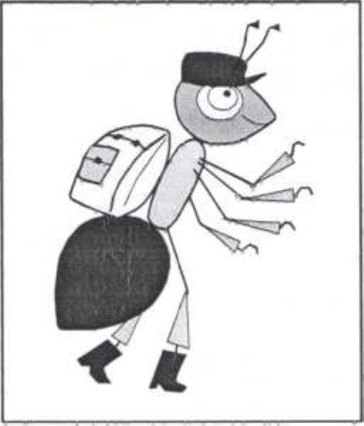 Муравей вопросник и мудрая Черепаза