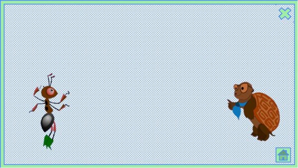 Муравьишка и черепаха школа России