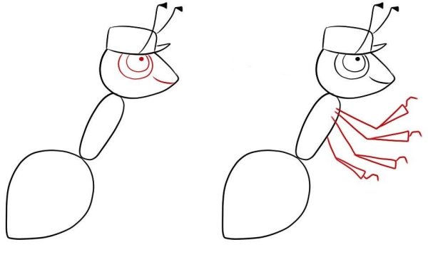 Нарисовать муравья