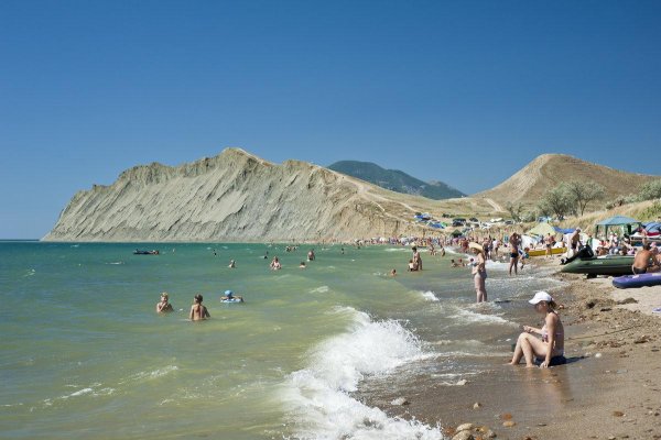 Коктебель Крым пляж Тихая бухта Коктебель
