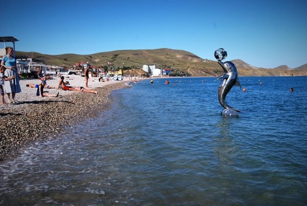 Коктебель Феодосия пляжи