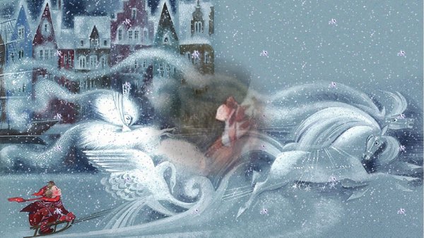 Снежная Королева похищение Кая