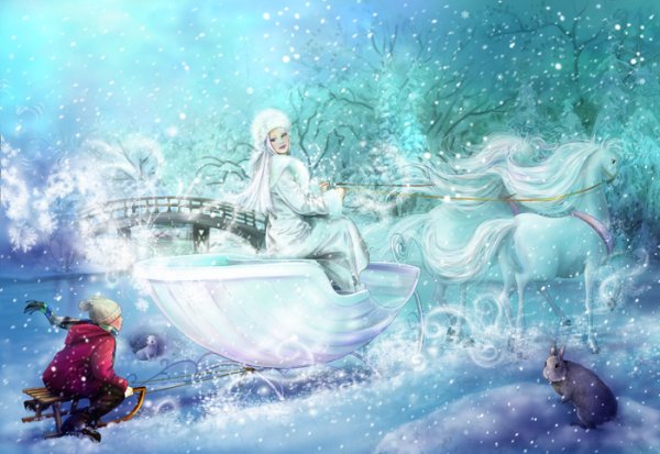 Снежная Королева иллюстрации Алексей Черепанов.