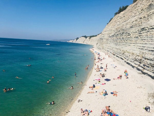 Пляж Дивноморское Геленджик