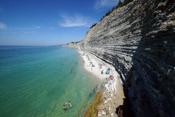 Пляж Сосновка Геленджик