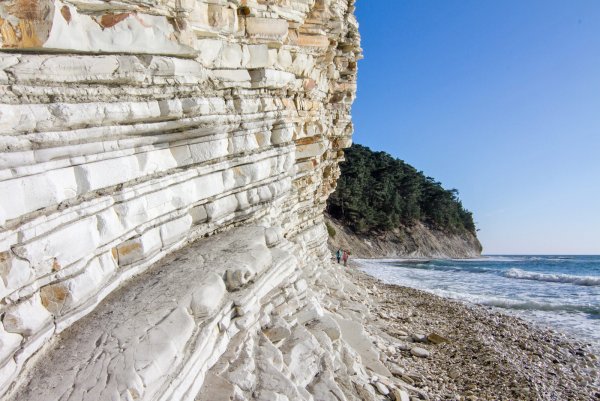 Дикий пляж Сосновка Геленджик