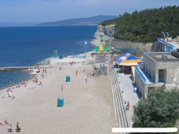 Пляж факел Дивноморское