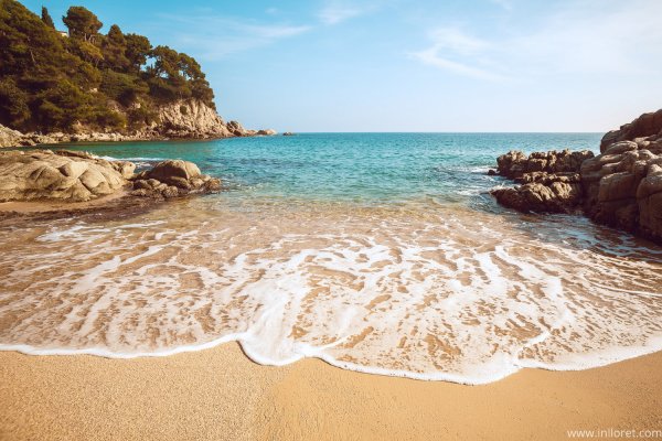 Ллорет-де-мар Испания пляж