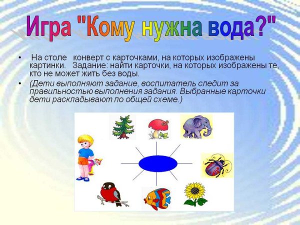 Кому нужна вода