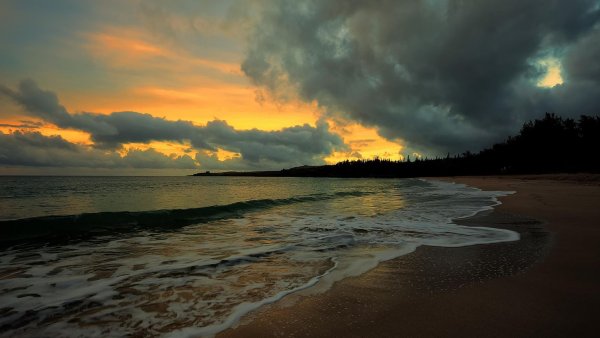 Вечернее море