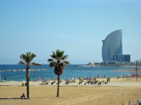 Барселона городской пляж