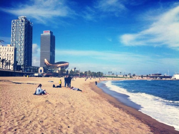 Пляж Барселона Адлер