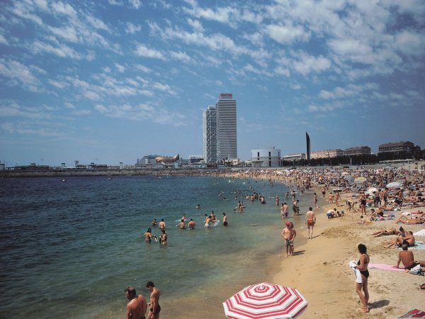 Барселона пляж