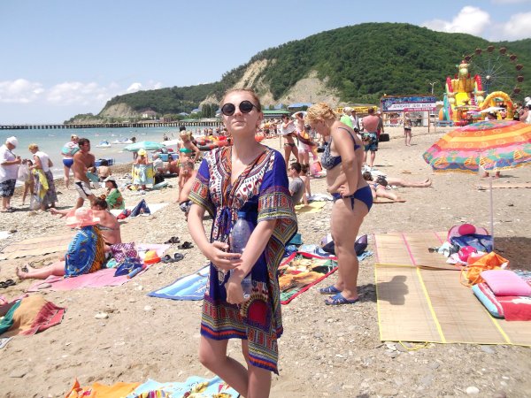 Пляж Лермонтово Краснодарский