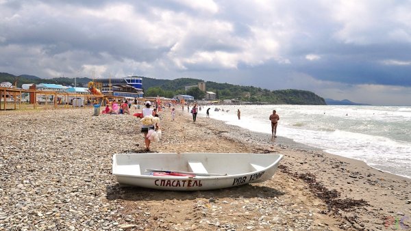 Лермонтово Краснодарский край пляж золотые Пески