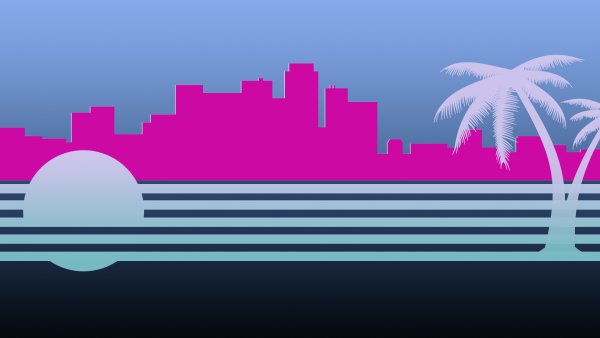 Хотлайн Маями Бэкграунд