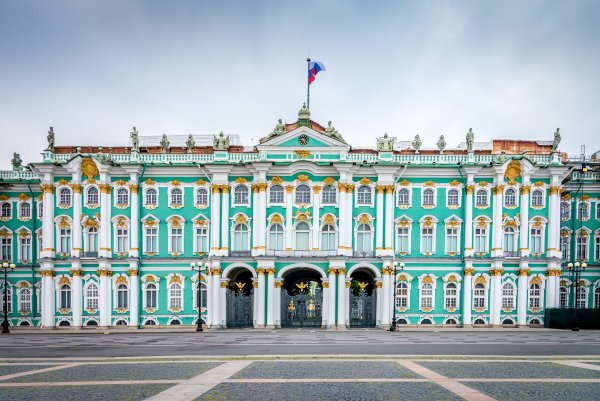 Зимний дворец Эрмитаж Растрелли