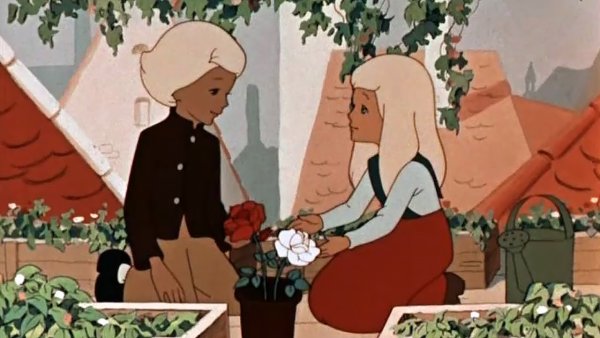 Снежная Королева мультфильм 1957 Герда