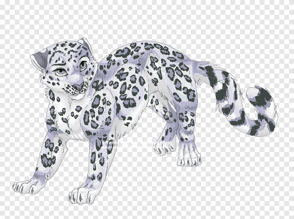 Снежный Барс мультяшный