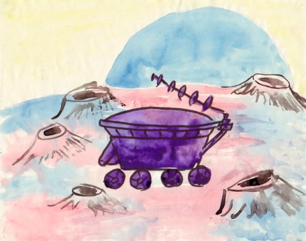 Модель лунохода