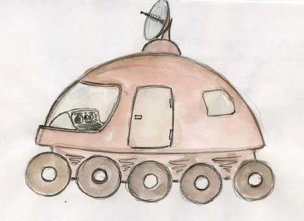 Модель лунохода для детей