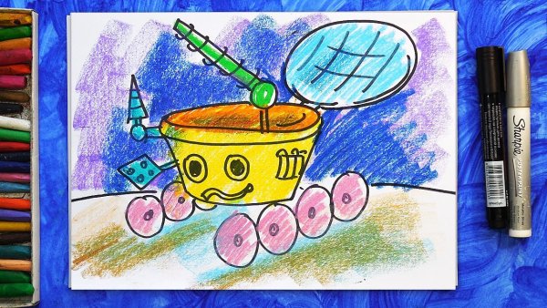 Модель лунохода для детей