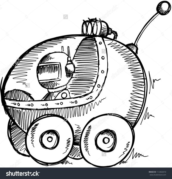 Рисование Луноход