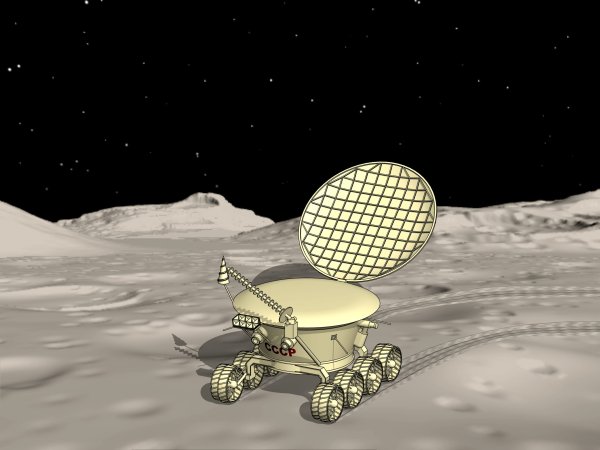 Картина лунохода