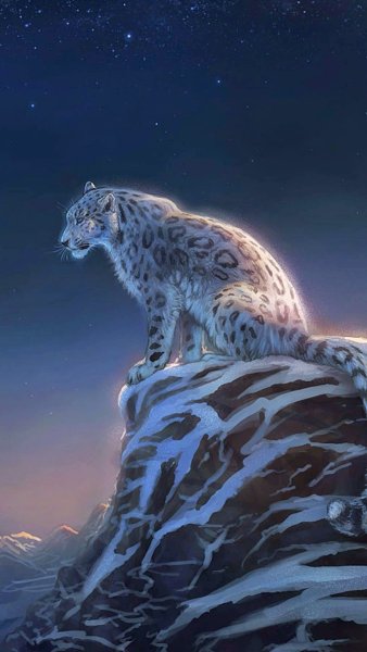 Коты Воители снежный Барс