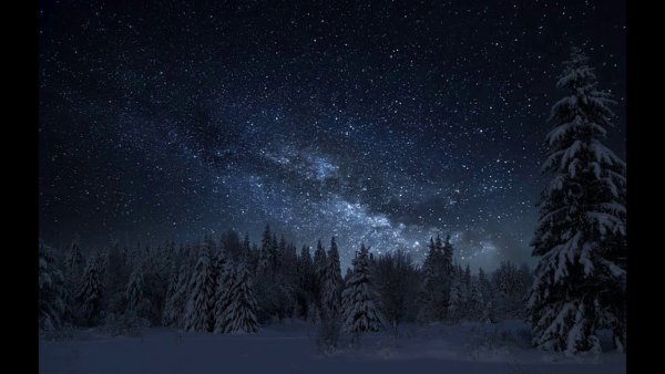 Снежная ночь