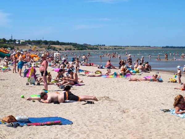 Песочный пляж Ейск