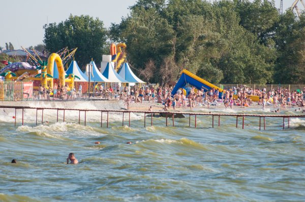 Ейск городской пляж